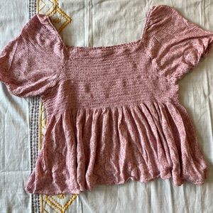 Altar’d State off the Shoulder Floral Blouse